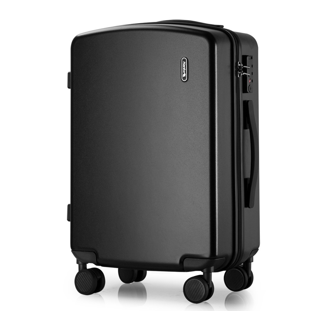 Hanke factory price wholesale ride on suitcase 18 20 24 inch travel trolley luggage set 3 pcs