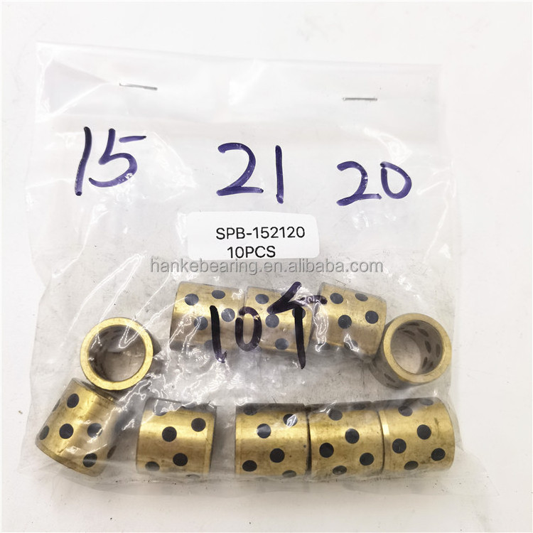 Self-Lubricating Oilless Bearing Bushing SPB-152120 Wear-resistant Copper Alloys Heat-resistant Bush SPB-152120