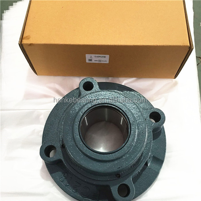 Hot Sale Bearing UCFC214 Round Flange Type Housing Bearing With Cast Iron Spigot CM-UCFC214CE Bearing