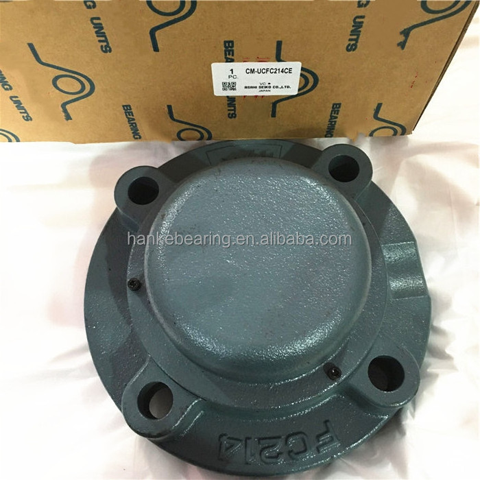 Hot Sale Bearing UCFC214 Round Flange Type Housing Bearing With Cast Iron Spigot CM-UCFC214CE Bearing