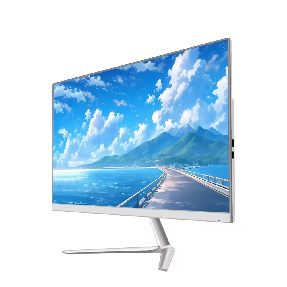 2024 Wholesale 24'' FHD Screen All In One PC Desktop Intel I7 3520M Dual Core 8GB RAM 256GB ROM M.2 SSD Computer With Camera