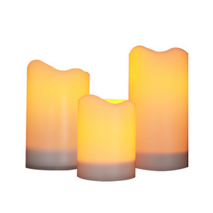 2023 Hot Sale New Design Solar Powered Yellow Flashing Effect Flameless Led Tea Light Candles Solar Candle