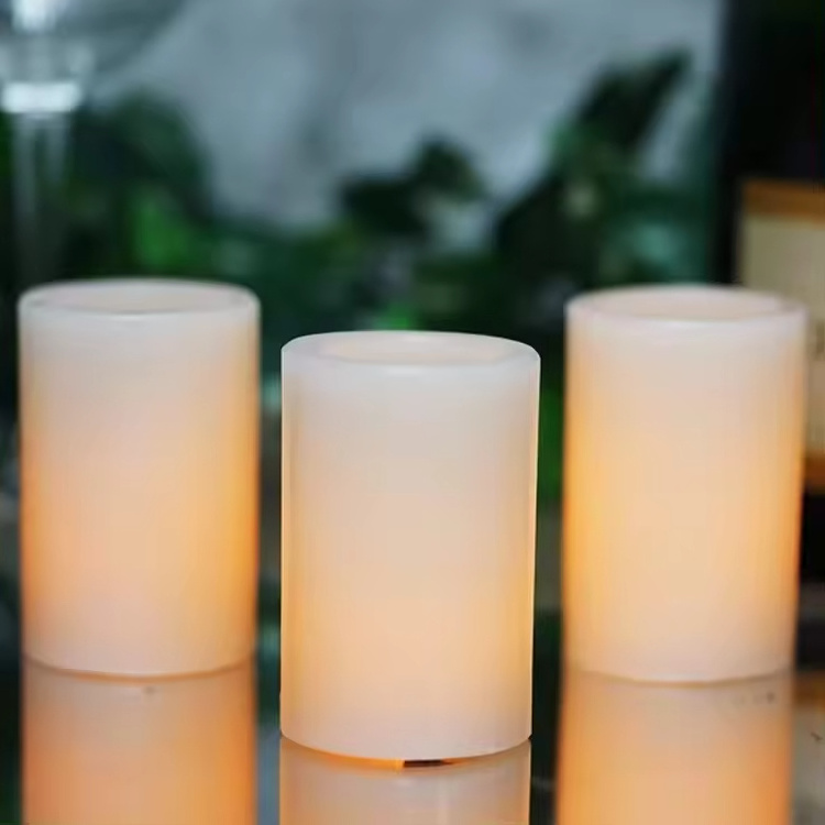 Hanko EEC Realistic Bright Flickering Bulb solar Flameless Festival Celebration Electric Candle Led Tea Candle Light