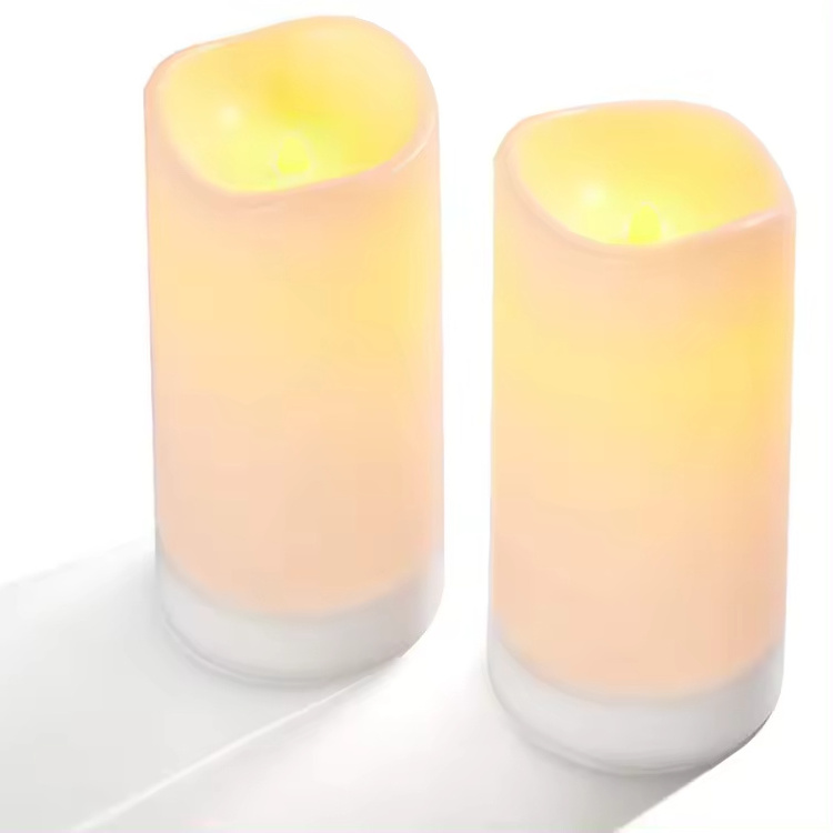 4'x6' Wave Tope New Candles LED Flameless Flickering Lights Battery Operated  Flameless Candles With 5 H Timer