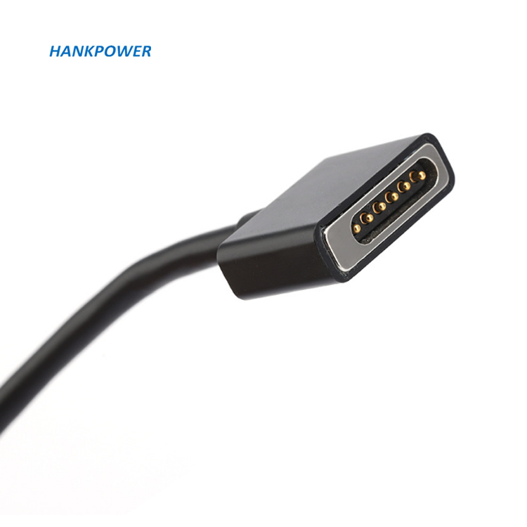 6 pin magnetic pogo pin connector fast charging cable