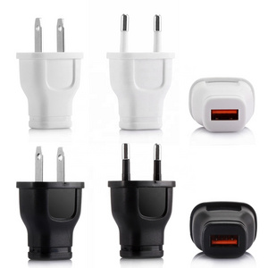 Mini Portable Single Port USB Travel Charger 5V 1A US EU Plug Adapter Integrated USB Wall Charger for Smartphone