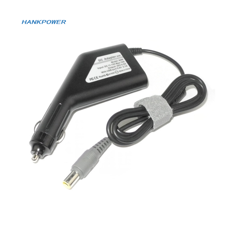 For Lenovo X200 X201 X220 X230 Notebook Car DC 7.9*5.5 Power Adapter 12V to 20V 3.5A 90W Car Laptop Charger