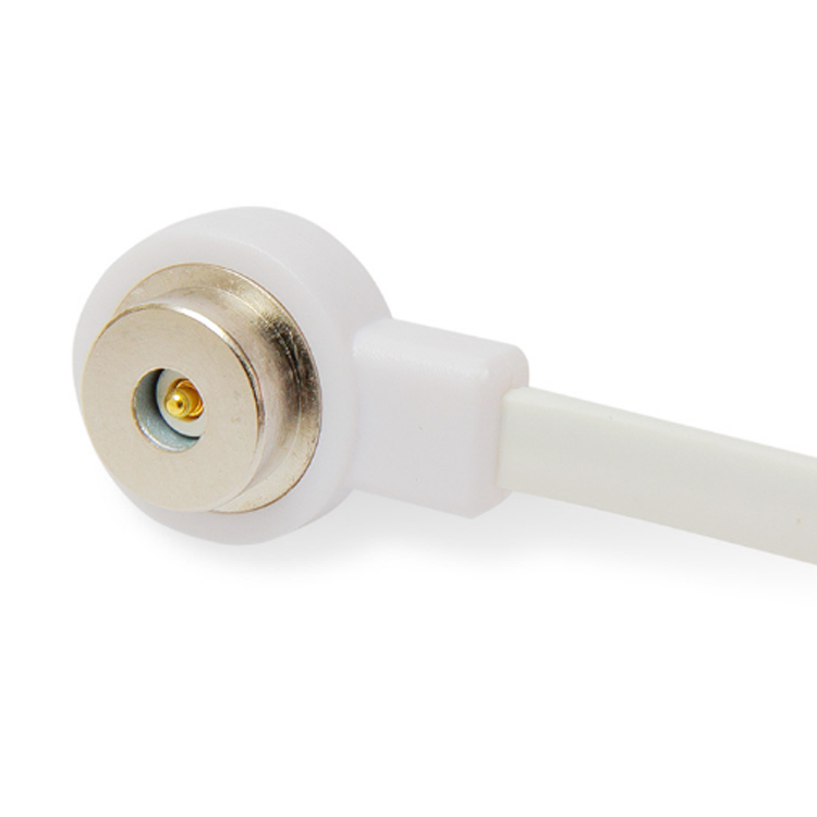 High resilience round 2 pin circular connector magnetic pogo pin charging cables