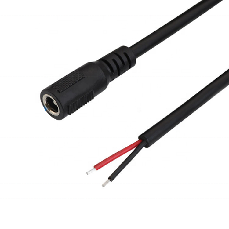 Customize 2464 20AWG/18AWG DC power cable DC 5521/5525 male/female to SR/XH2.54/PH2.0/YH1.25/SM connector