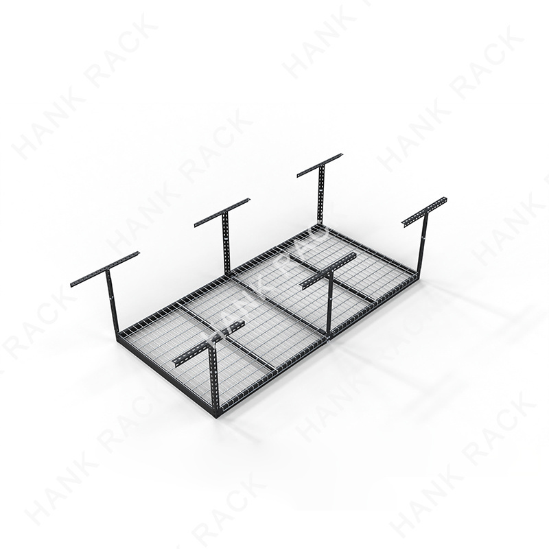 Heavy Duty 4ft x 8ft Overhead Garage Storage Ceiling Rack Ceiling Mount Garage Organization Rack