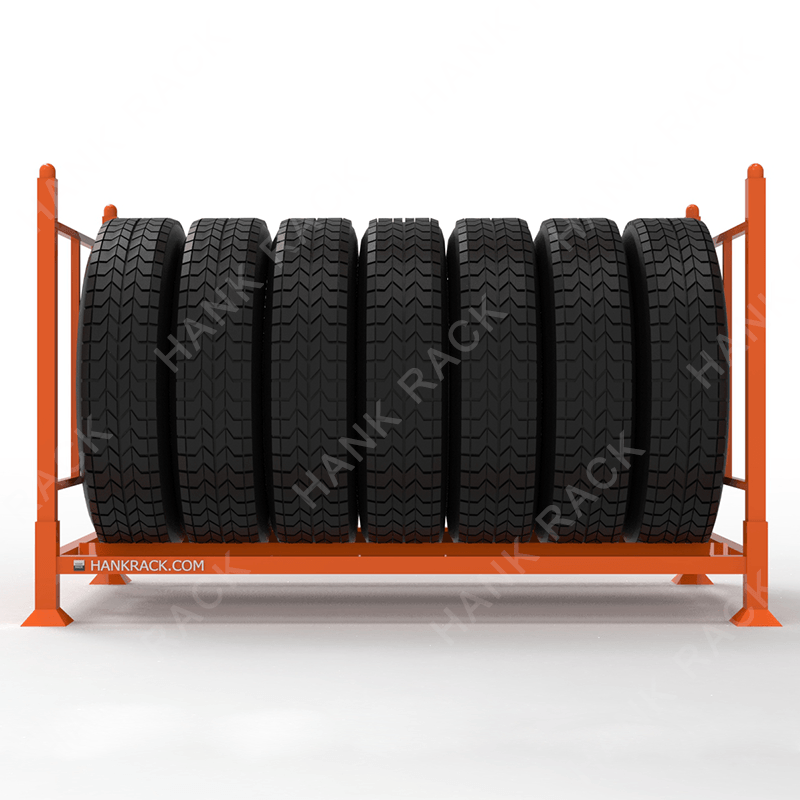 Portable Tyre Rack for Passenger, SUV and Truck Tyres