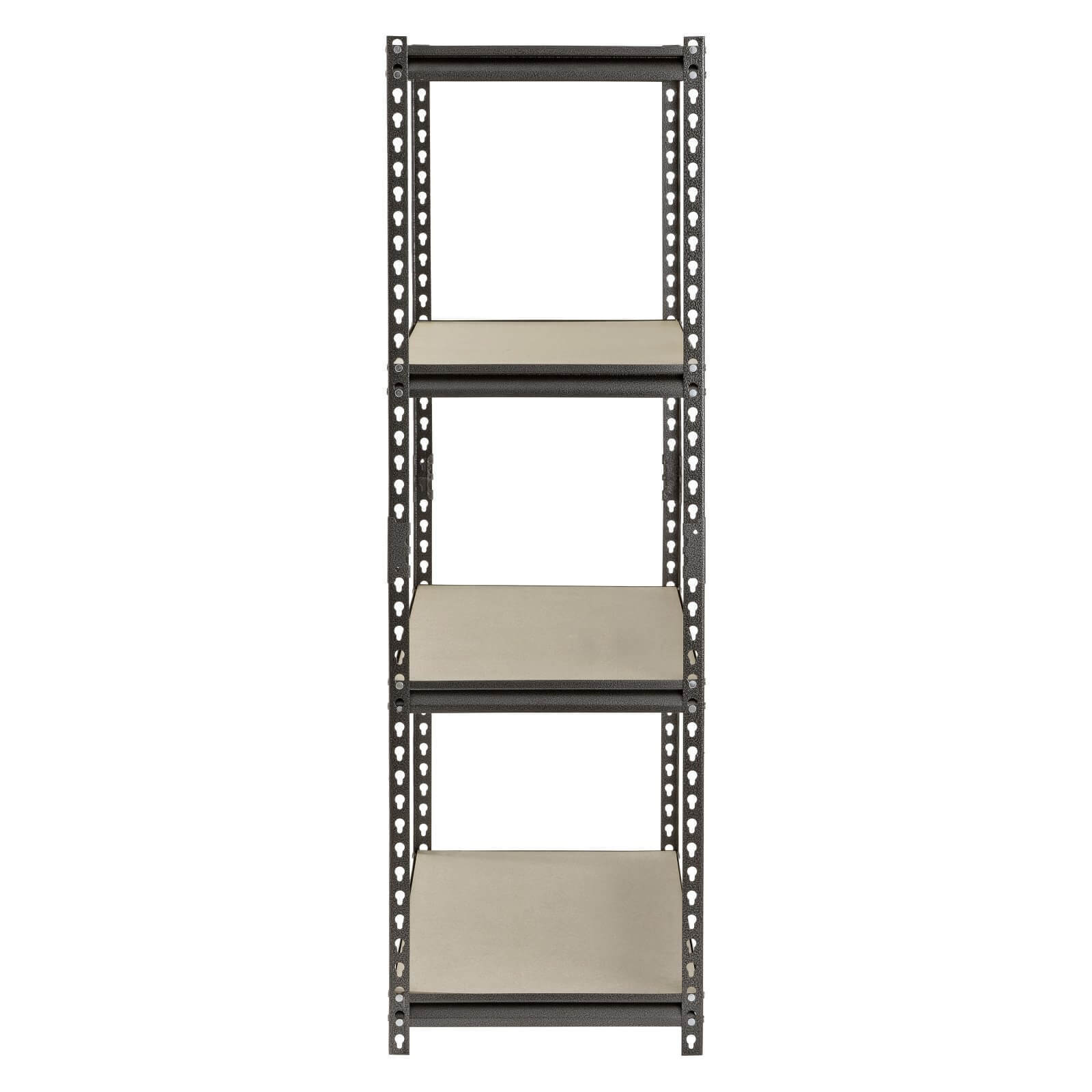 Light Duty Home Garage Use Boltless Shelving 5 levels Double Rivet Rack