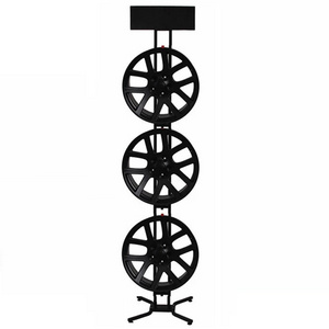 Custom Car Wheel Display Stand Rack for Exhibition and Trade Show