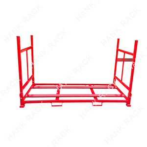 Warehouse Truck Tyre Storage Display Rack Shelving Folding and Stacking Storage Tire Rack