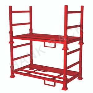 Heavy Duty Storage Shelf Rack Transport Stillage Container Cage Stack Tire Pallet Rack