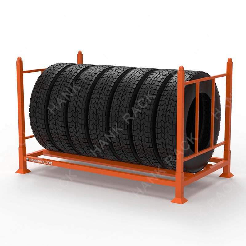 Portable Tyre Rack for Passenger, SUV and Truck Tyres