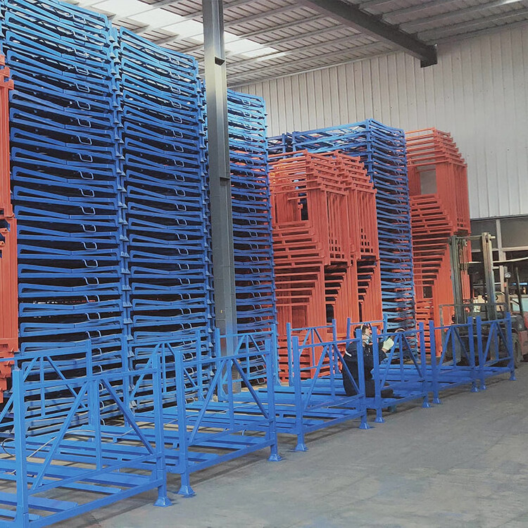 Metal Nestainer Stacking Rack Stacker Pallet