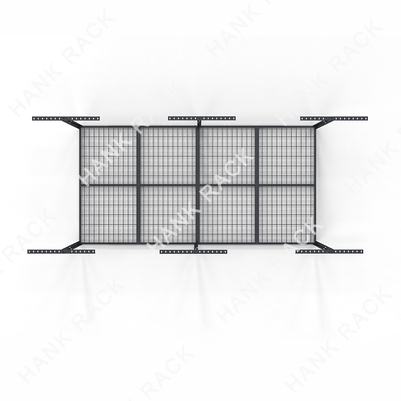 4x8ft Overhead Garage Storage Roof Rack Ceiling Dropdown Adjustable Ceiling Garage Rack