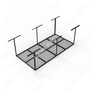 Overhead Adjustable Ceiling Hanging Rack Overhead Shelving Garage Storage Shelves