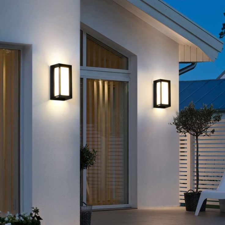 LED Bulkhead Light Worked as Wall Lantern Wall Sconce or Flush Mount Ceiling Light,  5000K, Water-Proof for Outdoor