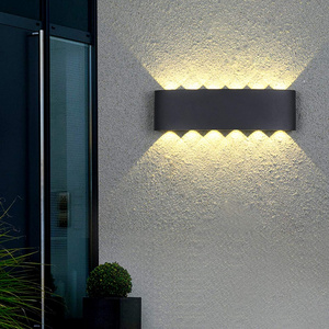 Outdoor Lighting Wall Lamp, 10W Modern Led Wall Lamp Uplight and Downlight,Outdoor Lamp for Outside and Inside