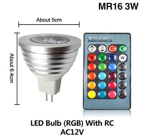 Led Bulb MR16 GU10 E14 E27 12W Led Lamp Smart Wireless RGBW RGB CCT Led Light Alexa wifi remote Multicolor spotlight