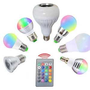 Led Bulb MR16 GU10 E14 E27 12W Led Lamp Smart Wireless RGBW RGB CCT Led Light Alexa wifi remote Multicolor spotlight