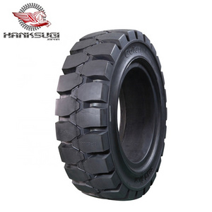 Hanksugi 225/70R19.5 Solid Rubber Mud Grip Truck Tires for Africa market