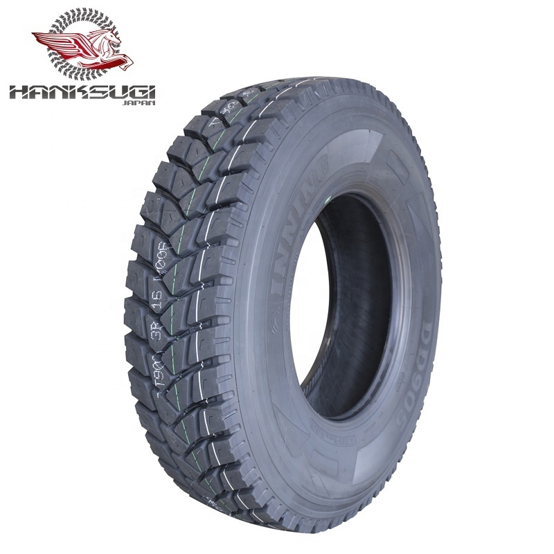 Hanksugi 225/70R19.5 Solid Rubber Mud Grip Truck Tires for Africa market