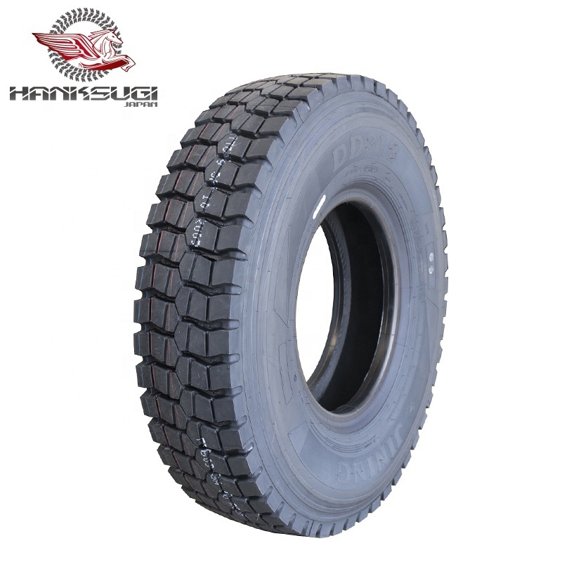 Hanksugi 225/70R19.5 Solid Rubber Mud Grip Truck Tires for Africa market