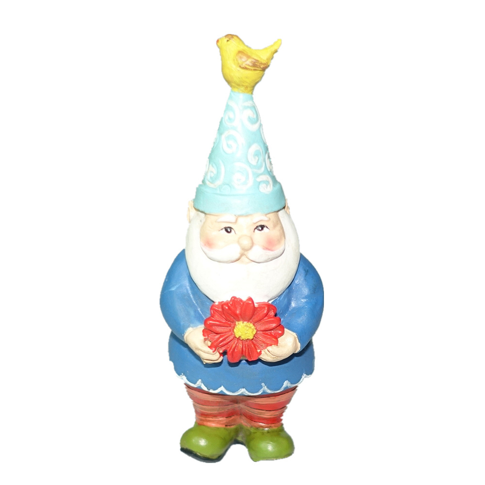 3.4 Inch fairy garden Gnomes Figures Funny Dwarf