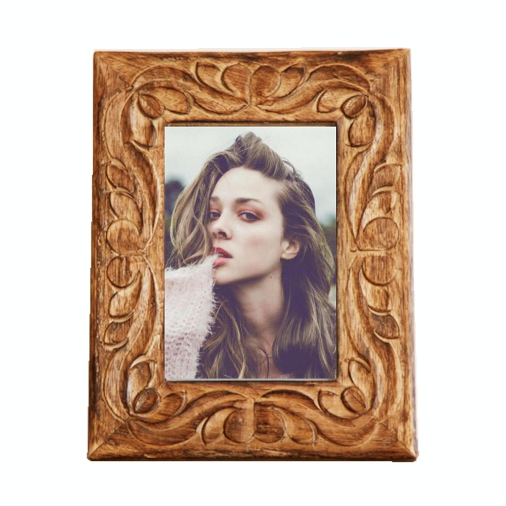 5*7 inch Classic Gold Resin Picture Frame Polyresin Tabletop Photo Frame