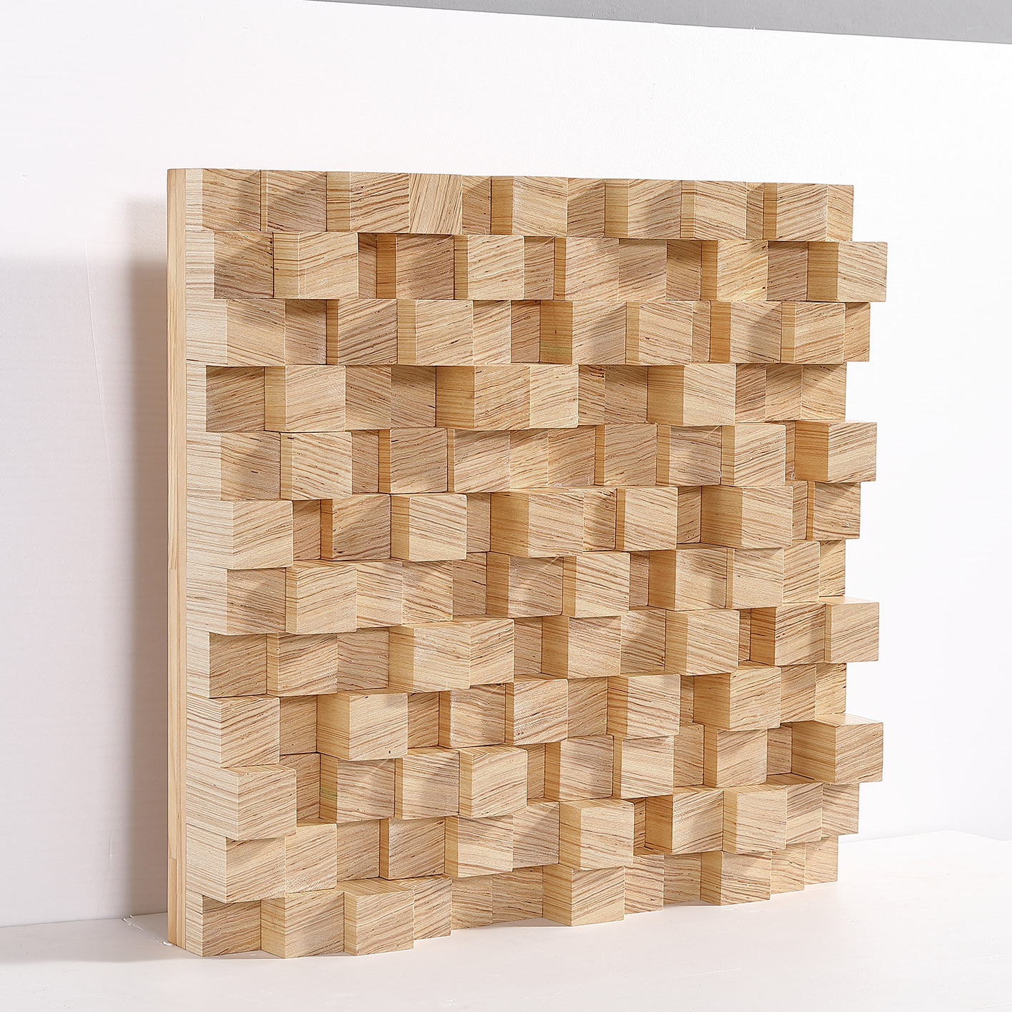 Solid Wood Sound Diffusor 3d Acoustic Diffuser Wall Panel Sound Diffusers Ceiling Acoustic Panel For Audio Room