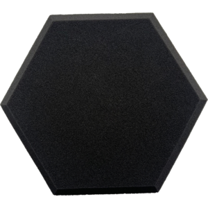 Hanlan High Quality hexagon Acoustic Foam Panels Sound Insulation Panel Studio Sound-absorbing Panel Beveled Acoustic Foam