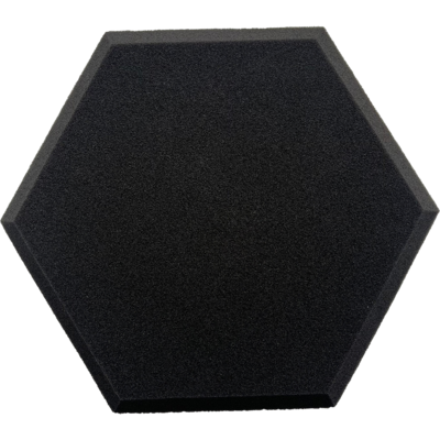 Hanlan High Quality hexagon Acoustic Foam Panels Sound Insulation Panel Studio Sound-absorbing Panel Beveled Acoustic Foam