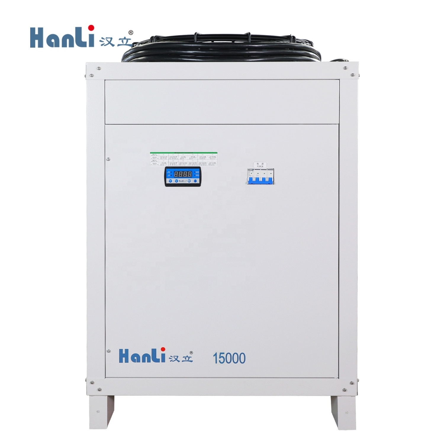 Hanli High Performance Laser Chiller Air-Cooled Water Chiller For 15Kw Fiber Laser Cutting Machine Low Price