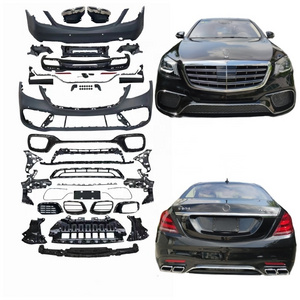 wholesale S CLASS W222 S300L S500 S550 upgrade to S63 s65 AMG auto parts body kit bumper PP body kits W222 body kit