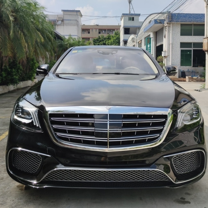 wholesale S CLASS W222 S300L S500 S550 upgrade to S63 s65 AMG auto parts body kit bumper PP body kits W222 body kit