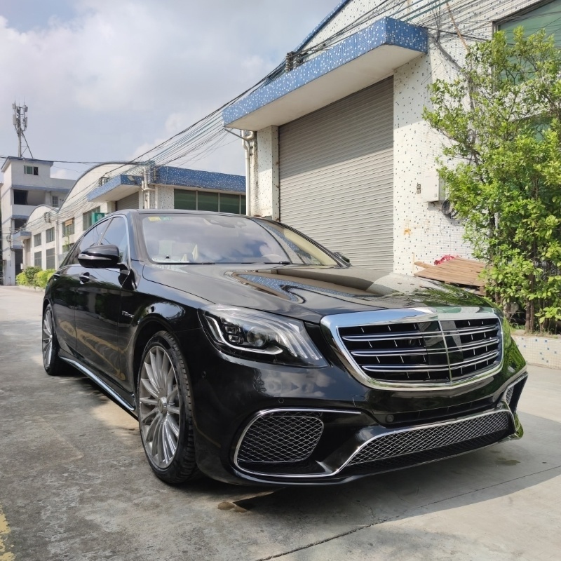 wholesale S CLASS W222 S300L S500 S550 upgrade to S63 s65 AMG auto parts body kit bumper PP body kits W222 body kit