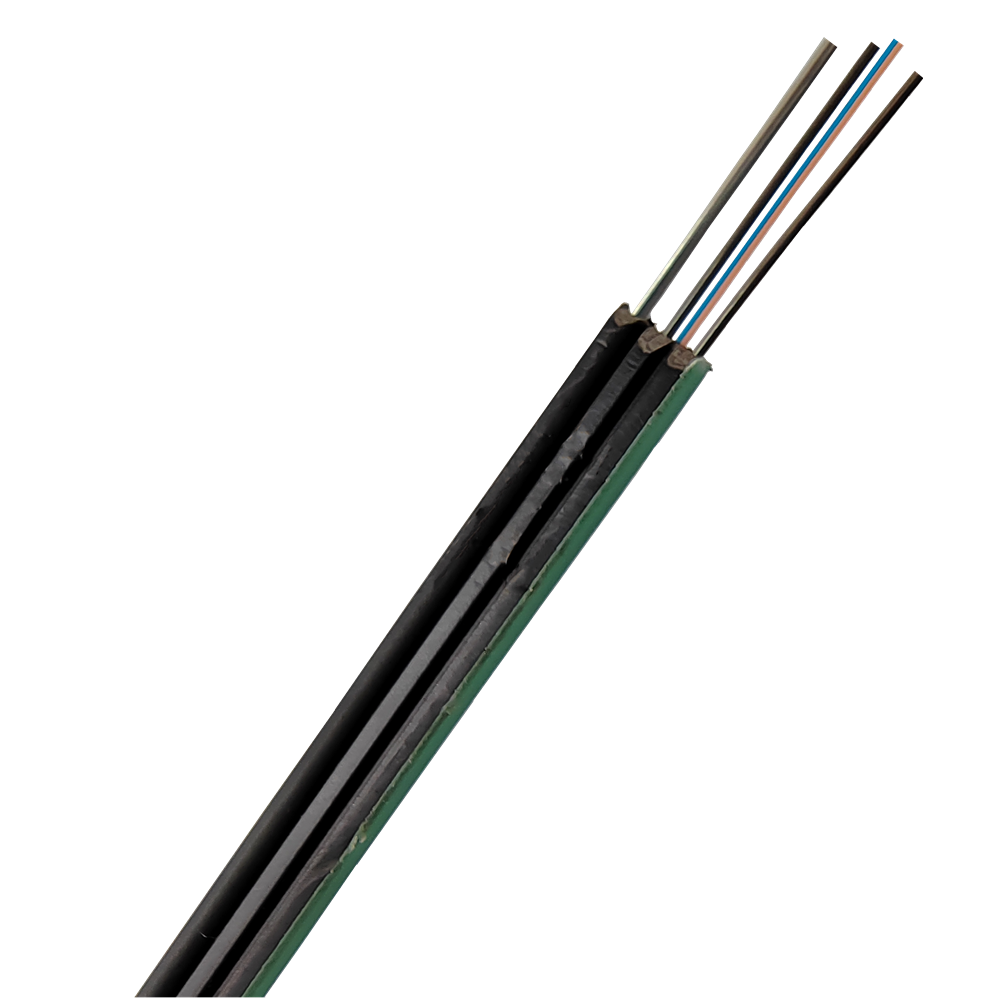 China Manufacture Supplier Drop Cable Fiber Optic Cable 1/2/3/4 core FTTH Outdoor GJYXCH Optic Fiber Cable with Messenger