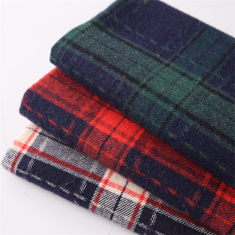 100%cotton yarn-dyed cheap tartan fabric pampers stock vietnam market