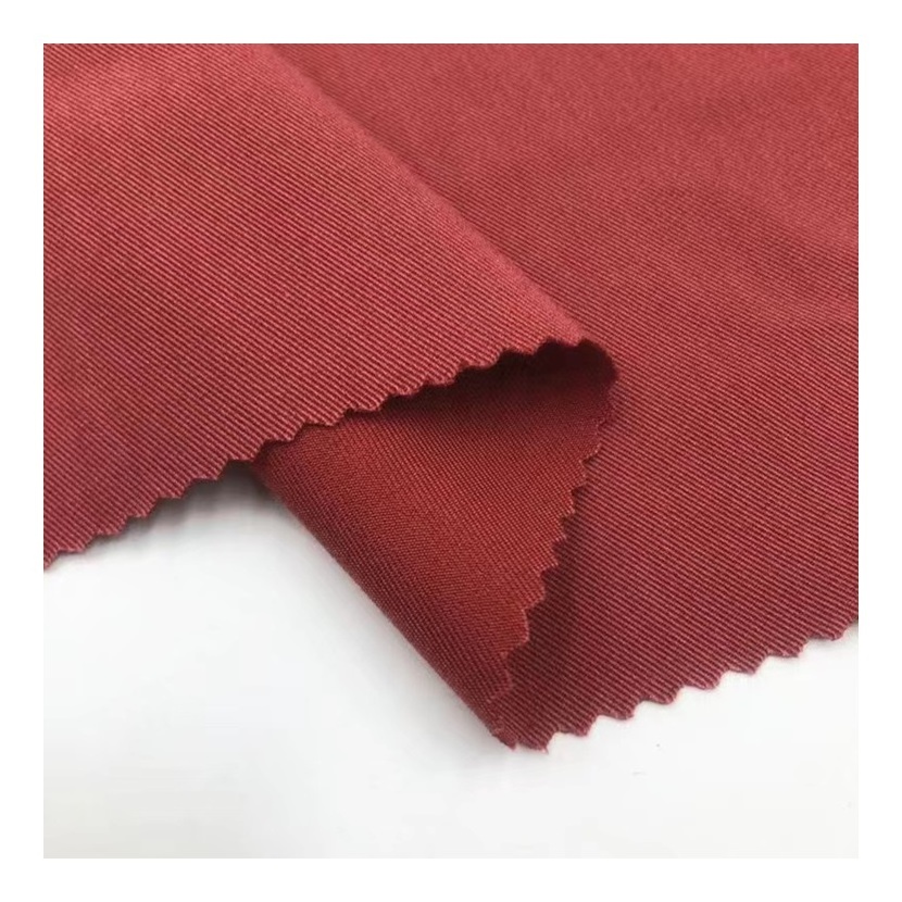 Wholesale polyester elastane stretch fabric 4 way 190-200gsm 75d Four Way 95 polyester 5 spandex fabric For Clothing