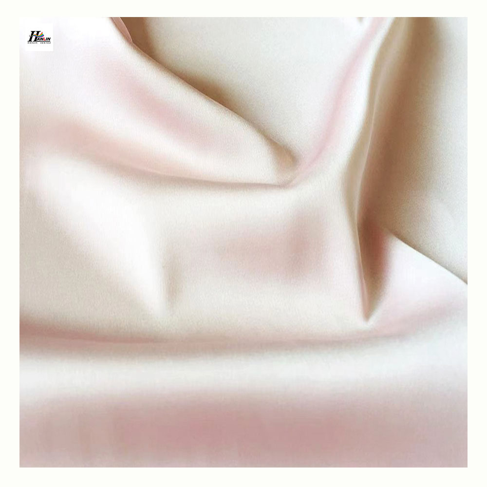 Wholesale Polyester Satin Duchess Satin Silk Fabric White For Dresses