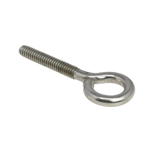 Customized stainless steel anchor eye bolt with nut flat eye bolt