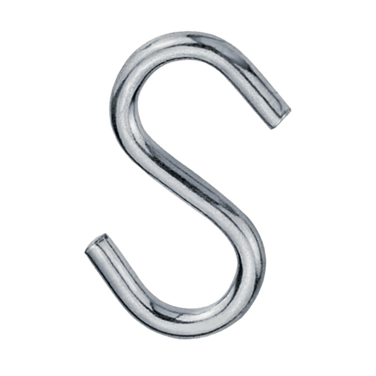 High quality heavy duty S shaped hooks s hook stainless steel workbench metal s hooks