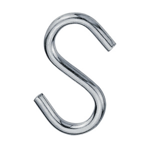 High quality heavy duty S shaped hooks s hook stainless steel workbench metal s hooks