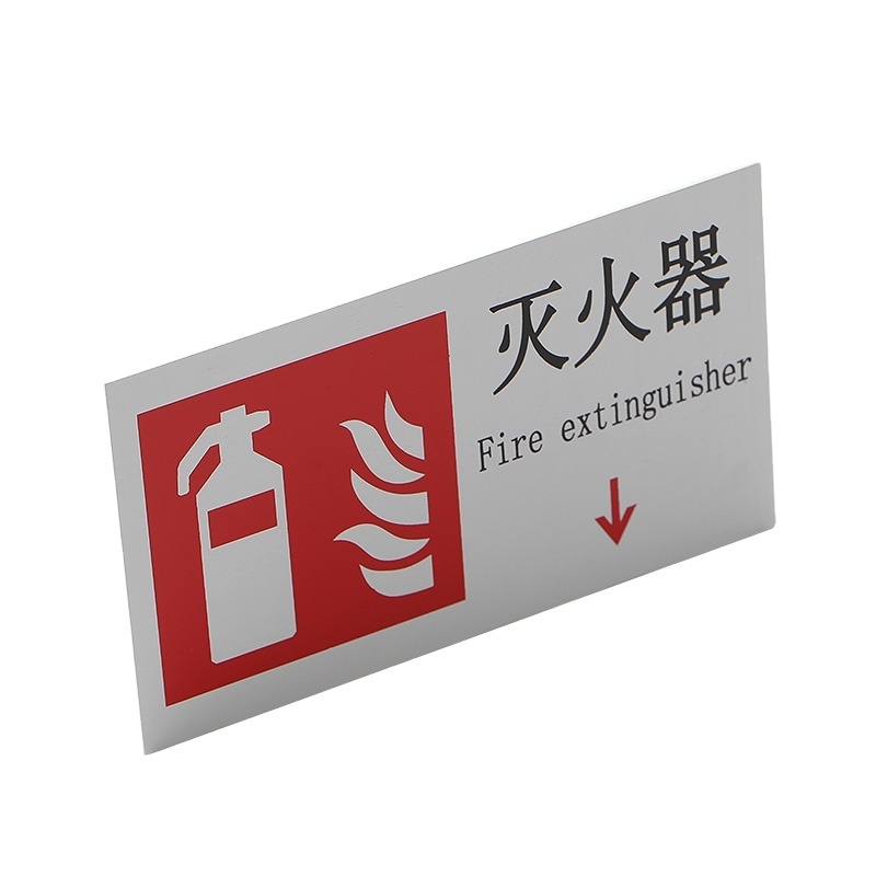 Custom Aluminium Name Plate Metal Engraved Labels Outdoor Metal Adhesive Laser 3d Cut Door Anodized Nameplates Logo Suppliers aluminum label