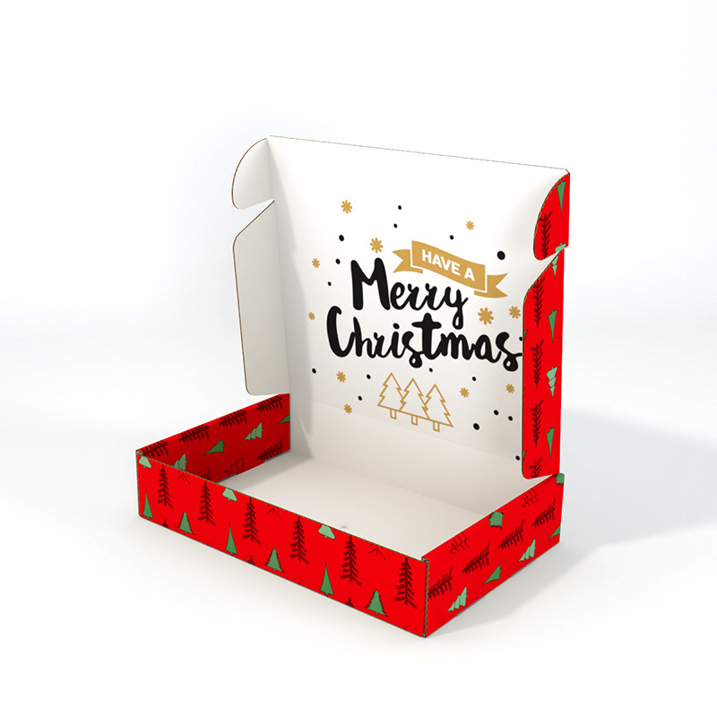 Custom chocolate christmas box for candy packaging christmas advent calendar gift box for chocolate packaging