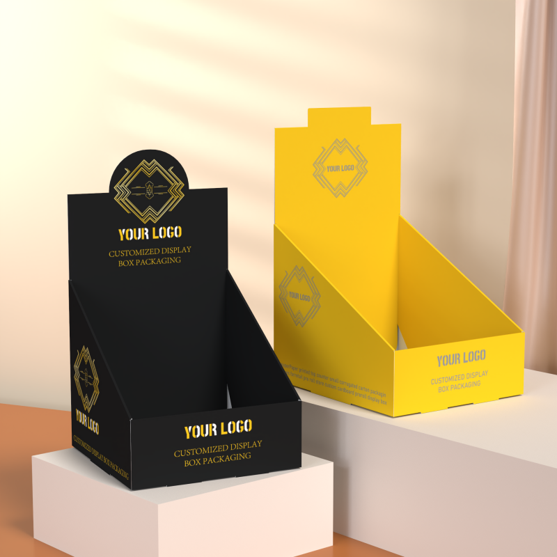 Paper Printed Counter Display Paper Box Small Candy Chocolate Snack Packaging Boxes Custom Cardboard Display Box