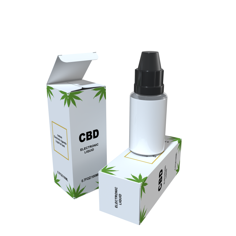 Custom Logo Cbd Plant Extracts Pure Hemp Oil Box Hemp Seed Oil For Skin Care Hemp Oil Body Massage Packaging Box